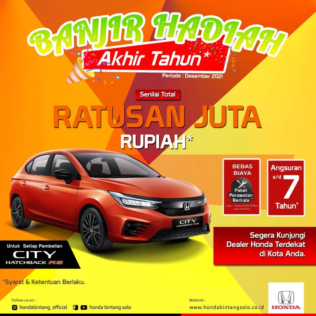 Akhir Tahun Banjir Hadiah - Honda Bintang Solo