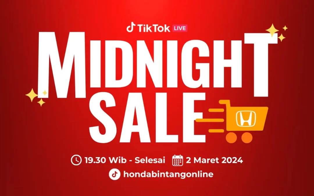 Honda Midnight Sale – Serbu Promo dan Diskon Menarik dari Honda