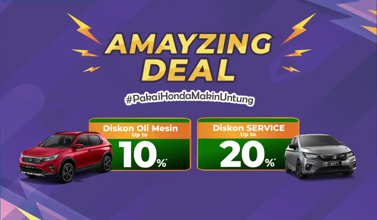 AMAYZING DEAL! Dapatkan Diskon Service Hingga 20% - Promo Spesial Mei