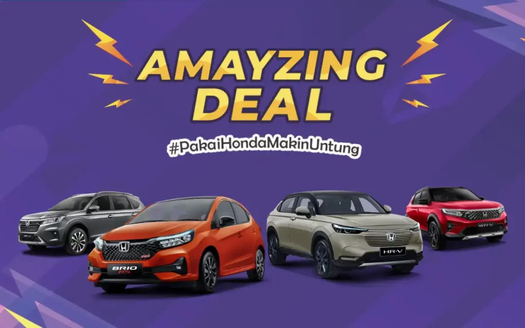 SUPER AMAYZING DEAL! Beli Mobil Honda DP Mulai 9 Jutaan dan Bunga 0% #PakaiHondaMakinUntung