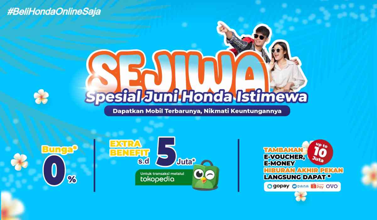 Rasakan Keistimewaan Beli Mobil Honda di Bulan Juni Bersama Honda Bintang Solo!