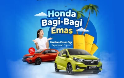 Rebut Kesempatan Emas di Honda Bintang Solo! Beli Mobil Honda, Dapatkan Emas!