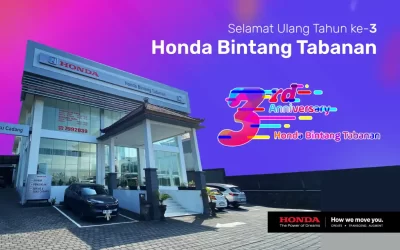 Selamat Ulang Tahun ke-3 Honda Bintang Tabanan!