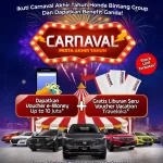 CARNAVAL Pesta Akhir Tahun – Dapatkan Keuntungan Ganda dengan Pembelian Mobil!