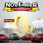 Beli Mobil Honda Untung Maksimal Bunga 0%! Kesempatan Terbaik untuk Beli Mobil November!