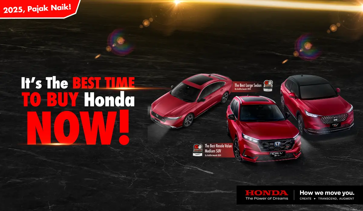 BEST TIME BUY Honda: 2025 Pajak Naik! Beli Mobil Honda Sekarang Juga! Bunga 0%