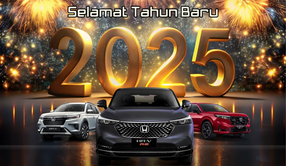 Honda Bintang Solo Mengucapkan Selamat Merayakan Tahun Baru 2025