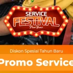 Service FESTIVAL New Year di: Pesta Promo Service Mobil Tahun Baru! Hingga 50%